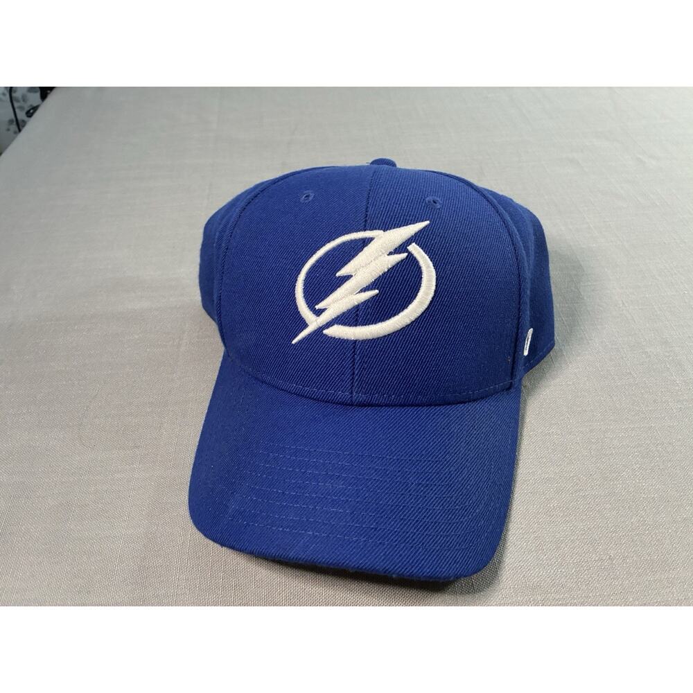 Tampa Bay Lightning ’47 Brand Adjustable Dad Hat Blue NHL Cap Strapback